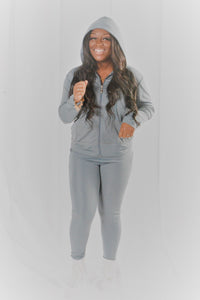 Hooded Jacket and Leggings Set