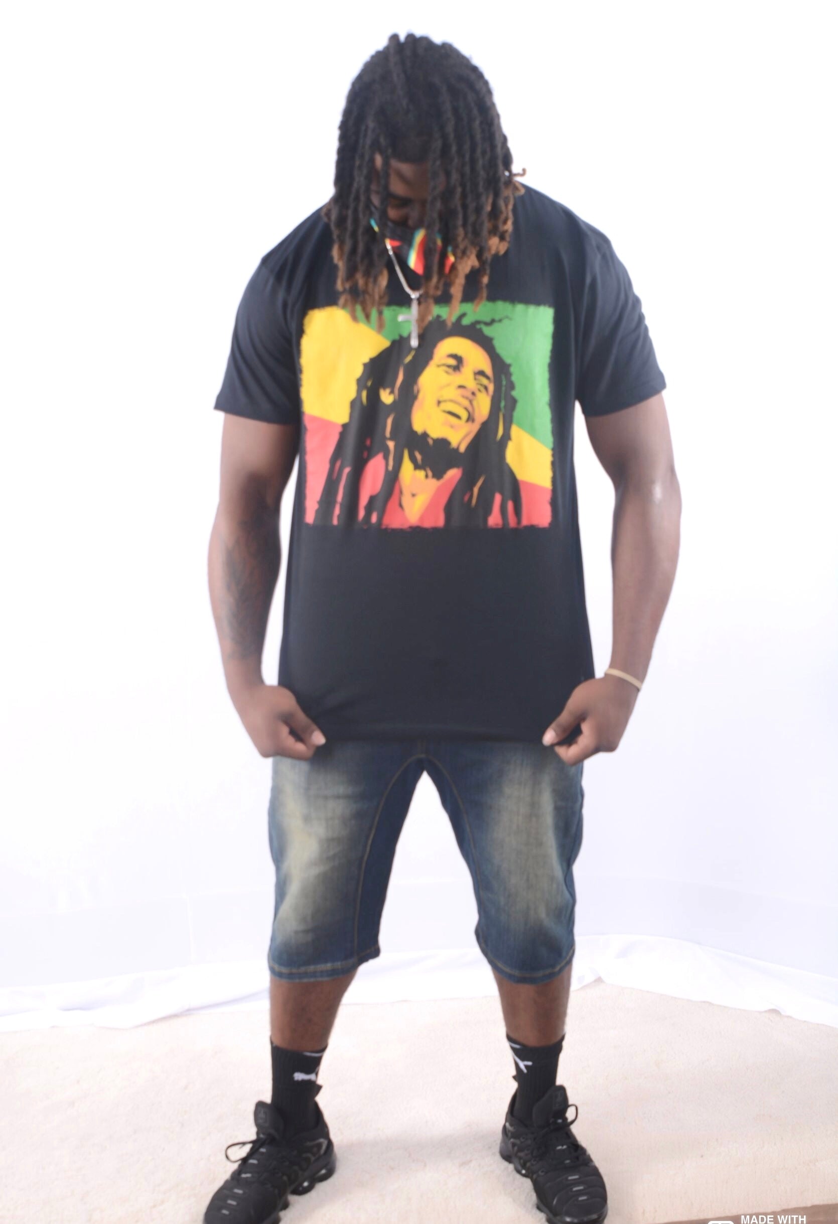 The Sun is Shining Bob Marley Tee